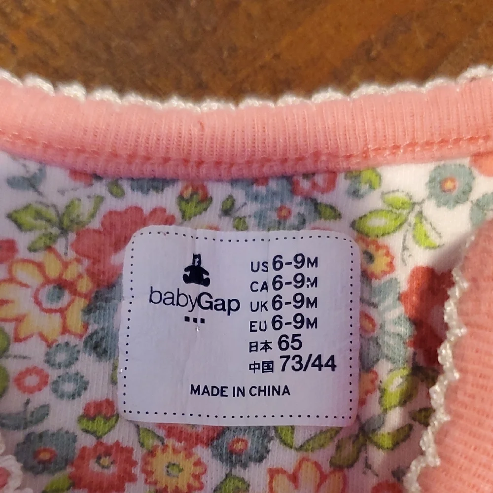 GAP Pink 'Little Lady' Footie